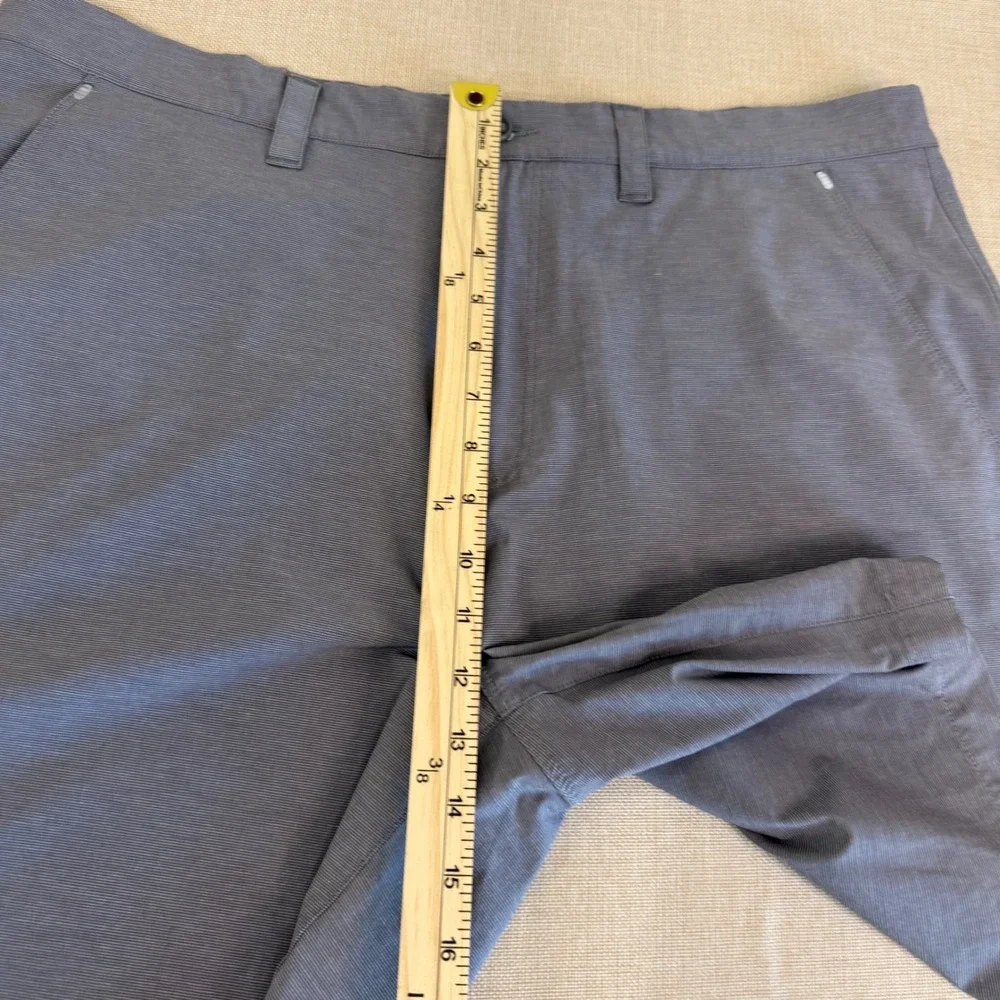 Flag & Anthem MadeFlex Mens Grey Performance Shorts Size 38 M-CORESH1401 Stretch